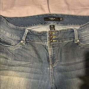 Torrid High Rise Blue Denim Jeans